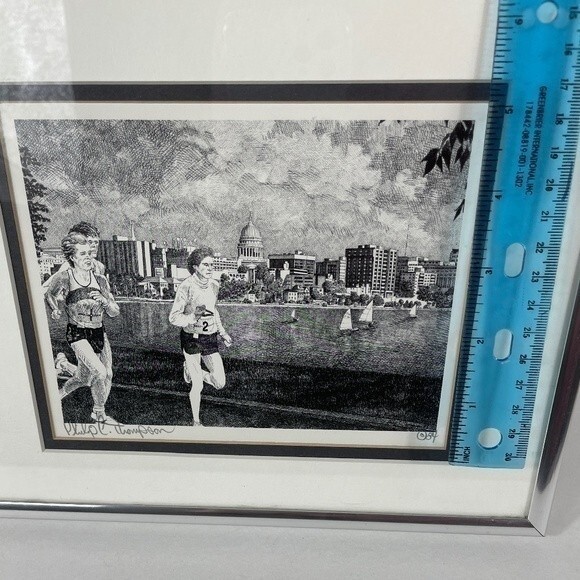 US Capital Washington DC Park Framed Signed Print picture by Philip Thompson - Picture 9 of 9